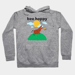 Bee Hoppy Funny Hoodie